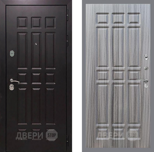Входная металлическая Дверь Рекс (REX) 8 FL-33 Сандал грей в Электрогорске