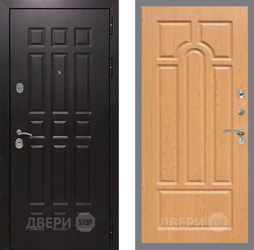 Входная металлическая Дверь Рекс (REX) 8 FL-58 Дуб в Электрогорске