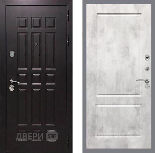 Входная металлическая Дверь Рекс (REX) 8 FL-117 Бетон светлый в Электрогорске