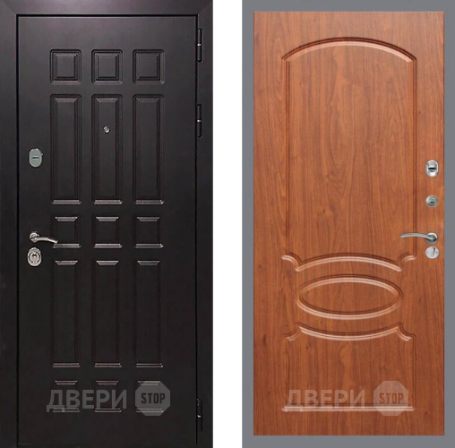 Входная металлическая Дверь Рекс (REX) 8 FL-128 Морёная берёза в Электрогорске