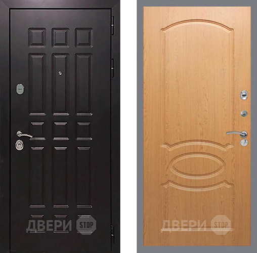 Входная металлическая Дверь Рекс (REX) 8 FL-128 Дуб в Электрогорске