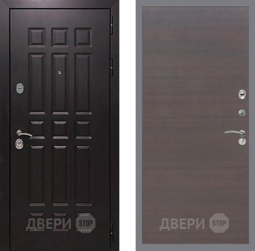Входная металлическая Дверь Рекс (REX) 8 GL венге поперечный в Электрогорске