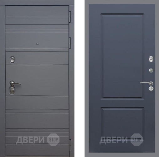 Входная металлическая Дверь Рекс (REX) 14 силк титан FL-117 Силк титан в Электрогорске