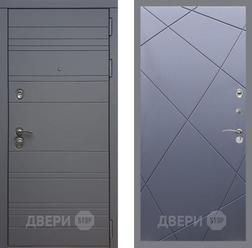 Входная металлическая Дверь Рекс (REX) 14 силк титан FL-291 Силк титан в Электрогорске