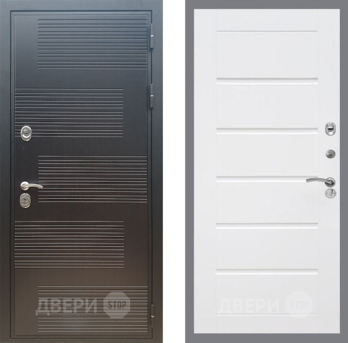 Входная металлическая Дверь Рекс (REX) премиум 185 Сити Белый ясень в Электрогорске