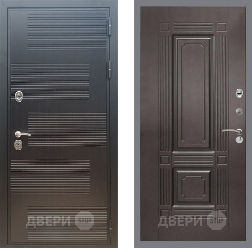 Входная металлическая Дверь Рекс (REX) премиум 185 FL-2 Венге в Электрогорске