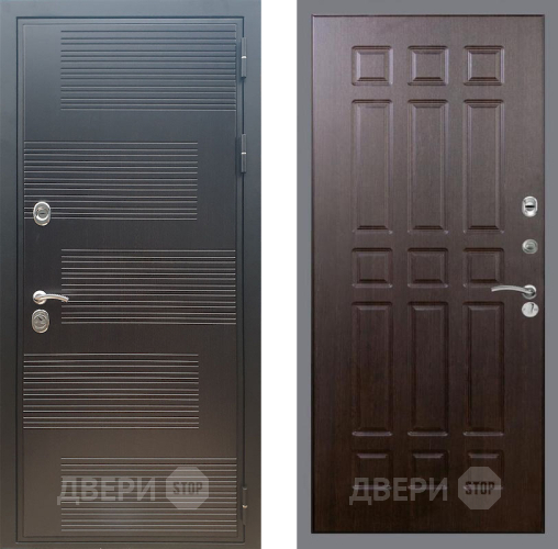Входная металлическая Дверь Рекс (REX) премиум 185 FL-33 Венге в Электрогорске