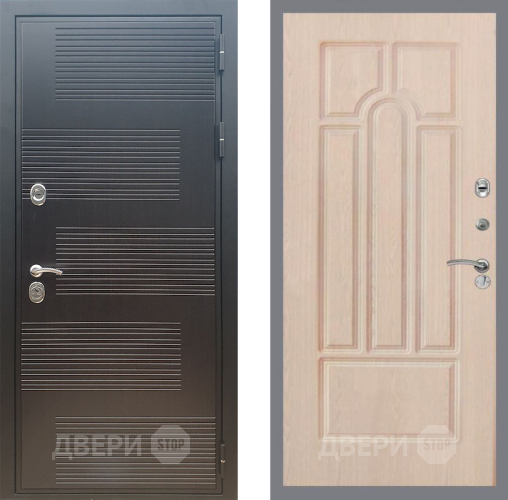 Входная металлическая Дверь Рекс (REX) премиум 185 FL-58 Беленый дуб в Электрогорске