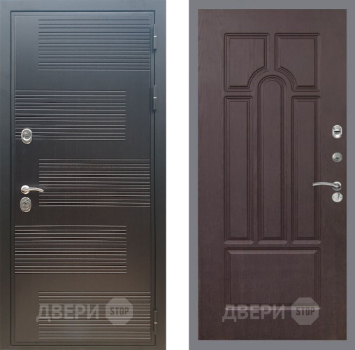 Входная металлическая Дверь Рекс (REX) премиум 185 FL-58 Венге в Электрогорске