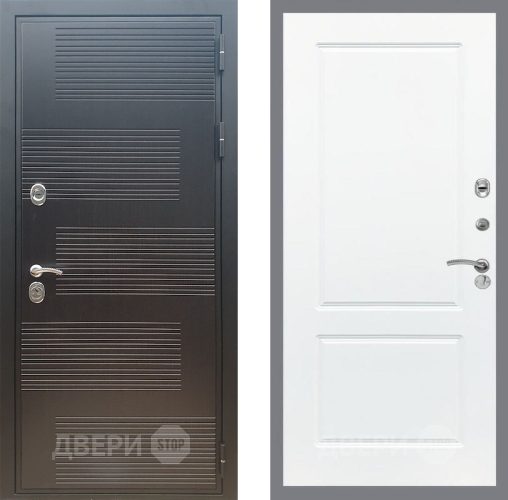 Входная металлическая Дверь Рекс (REX) премиум 185 FL-117 Силк Сноу в Электрогорске