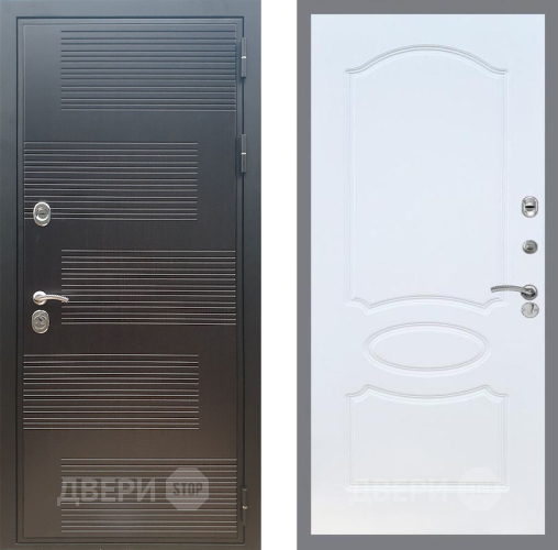 Дверь Рекс (REX) премиум 185 FL-128 Белый ясень в Электрогорске