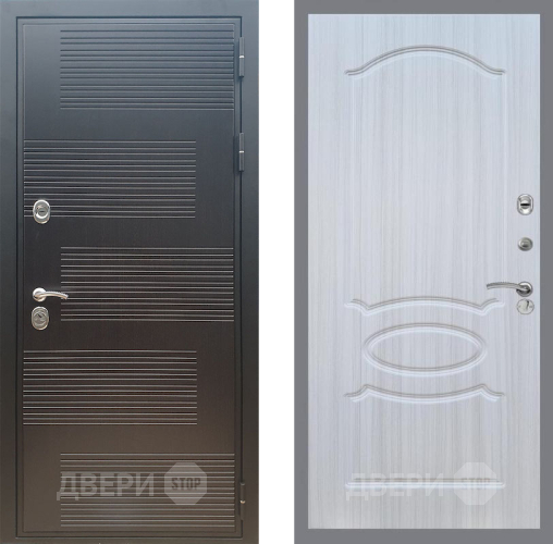 Входная металлическая Дверь Рекс (REX) премиум 185 FL-128 Сандал белый в Электрогорске