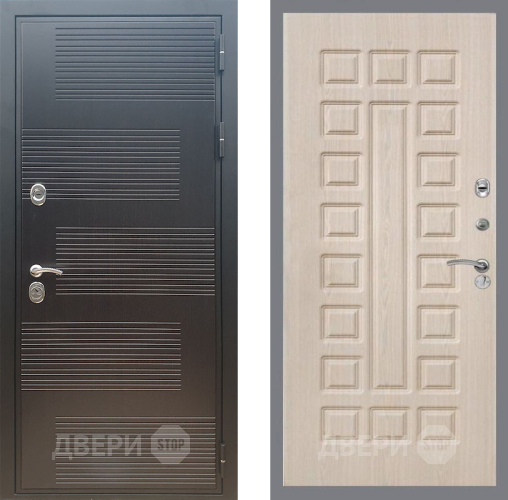 Входная металлическая Дверь Рекс (REX) премиум 185 FL-183 Беленый дуб в Электрогорске