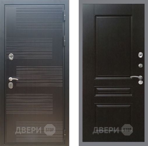 Входная металлическая Дверь Рекс (REX) премиум 185 FL-243 Венге в Электрогорске