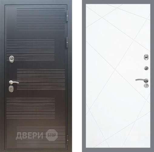 Входная металлическая Дверь Рекс (REX) премиум 185 FL-291 Силк Сноу в Электрогорске