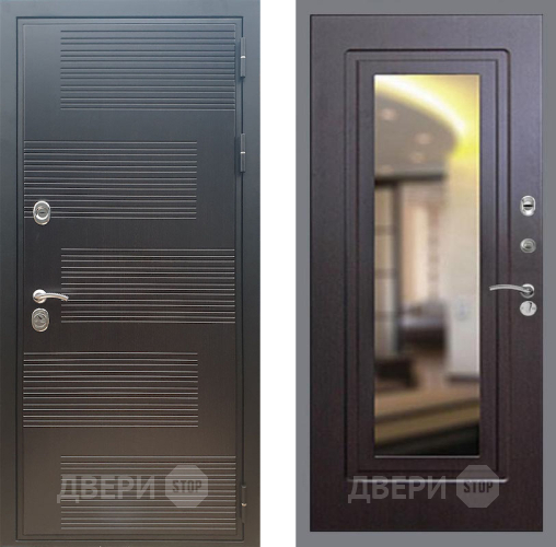 Входная металлическая Дверь Рекс (REX) премиум 185 FLZ-120 Венге в Электрогорске