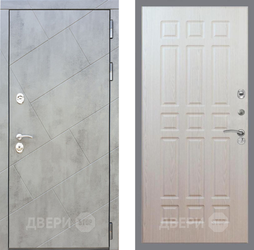 Входная металлическая Дверь Рекс (REX) 22 FL-33 Беленый дуб в Электрогорске