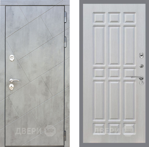 Входная металлическая Дверь Рекс (REX) 22 FL-33 Лиственница беж в Электрогорске