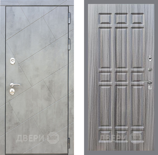 Входная металлическая Дверь Рекс (REX) 22 FL-33 Сандал грей в Электрогорске