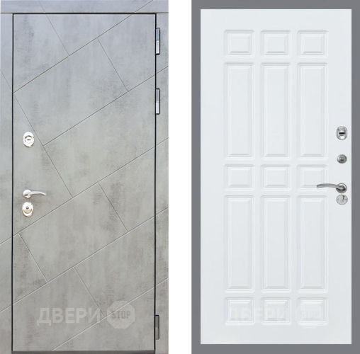 Входная металлическая Дверь Рекс (REX) 22 FL-33 Силк Сноу в Электрогорске