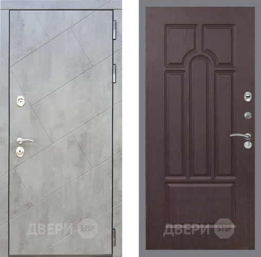Входная металлическая Дверь Рекс (REX) 22 FL-58 Венге в Электрогорске