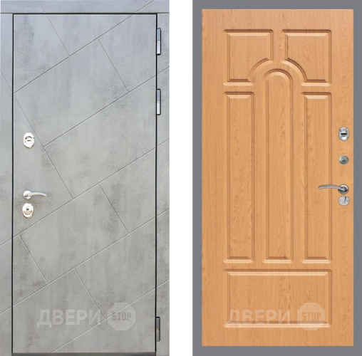 Входная металлическая Дверь Рекс (REX) 22 FL-58 Дуб в Электрогорске