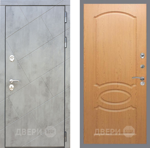Входная металлическая Дверь Рекс (REX) 22 FL-128 Дуб в Электрогорске