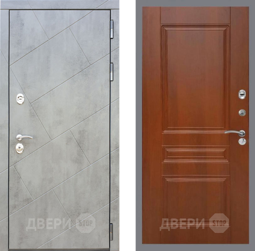 Входная металлическая Дверь Рекс (REX) 22 FL-243 Итальянский орех в Электрогорске