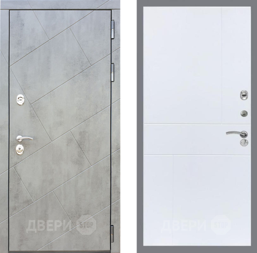 Входная металлическая Дверь Рекс (REX) 22 FL-290 Силк Сноу в Электрогорске