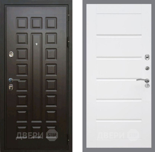 Дверь Рекс (REX) Премиум 3к Сити Белый ясень в Электрогорске
