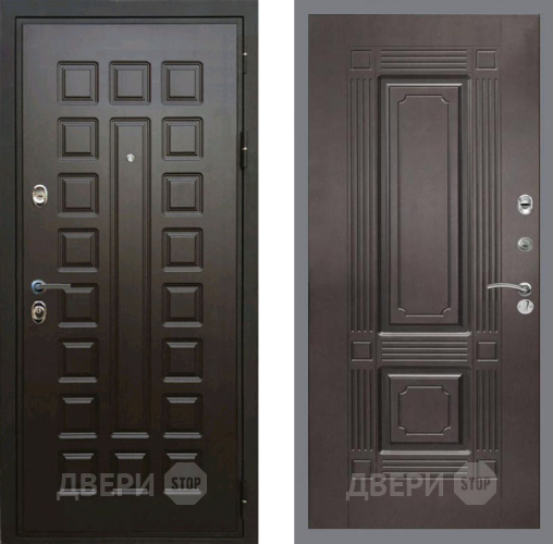 Входная металлическая Дверь Рекс (REX) Премиум 3к FL-2 Венге в Электрогорске