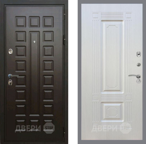 Входная металлическая Дверь Рекс (REX) Премиум 3к FL-2 Лиственница беж в Электрогорске