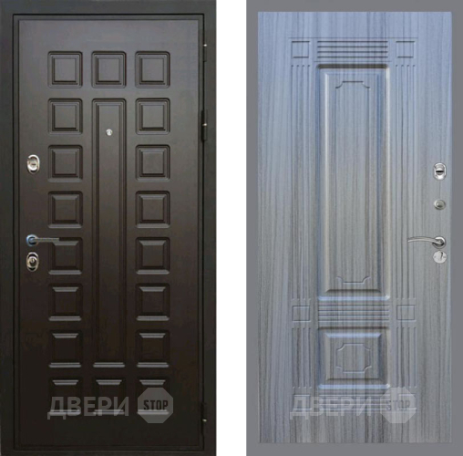 Дверь Рекс (REX) Премиум 3к FL-2 Сандал грей в Электрогорске