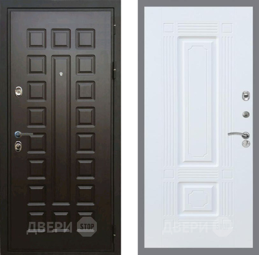 Дверь Рекс (REX) Премиум 3к FL-2 Силк Сноу в Электрогорске