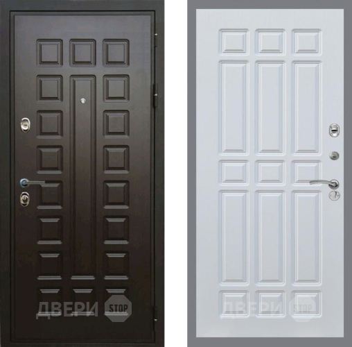 Дверь Рекс (REX) Премиум 3к FL-33 Белый ясень в Электрогорске