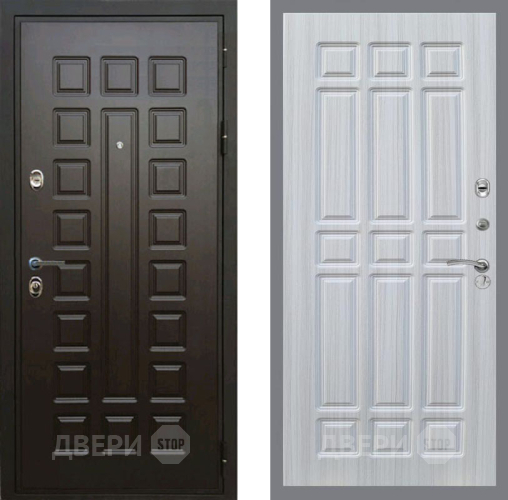 Входная металлическая Дверь Рекс (REX) Премиум 3к FL-33 Сандал белый в Электрогорске
