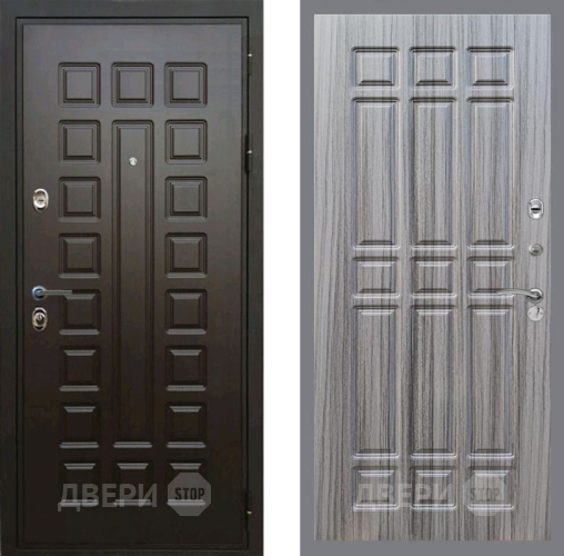 Входная металлическая Дверь Рекс (REX) Премиум 3к FL-33 Сандал грей в Электрогорске