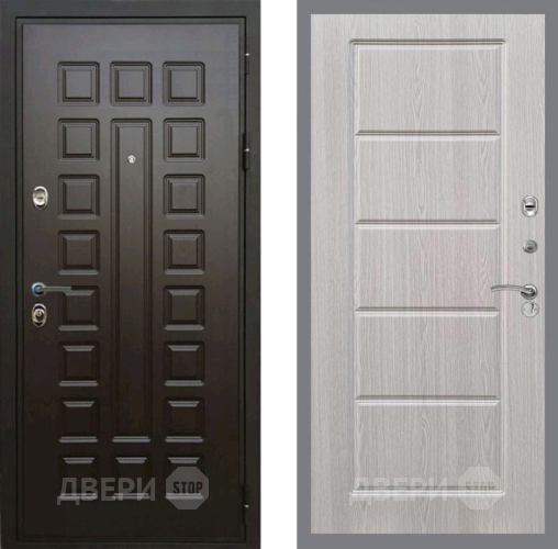 Входная металлическая Дверь Рекс (REX) Премиум 3к FL-39 Беленый дуб в Электрогорске