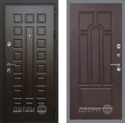 Входная металлическая Дверь Рекс (REX) Премиум 3к FL-58 Венге в Электрогорске
