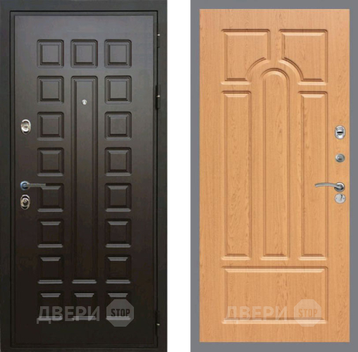 Входная металлическая Дверь Рекс (REX) Премиум 3к FL-58 Дуб в Электрогорске
