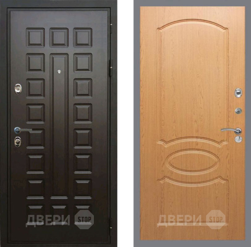 Входная металлическая Дверь Рекс (REX) Премиум 3к FL-128 Дуб в Электрогорске