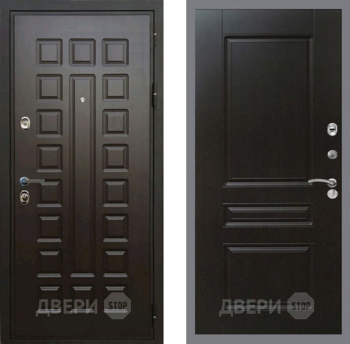 Входная металлическая Дверь Рекс (REX) Премиум 3к FL-243 Венге в Электрогорске