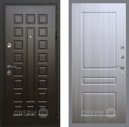 Входная металлическая Дверь Рекс (REX) Премиум 3к FL-243 Сандал белый в Электрогорске