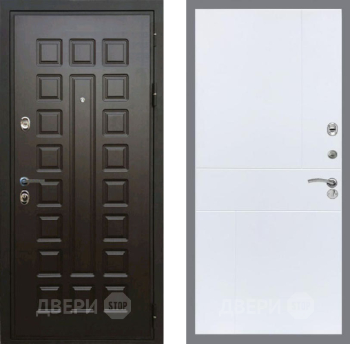 Входная металлическая Дверь Рекс (REX) Премиум 3к FL-290 Силк Сноу в Электрогорске