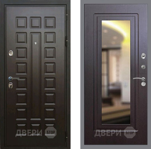 Входная металлическая Дверь Рекс (REX) Премиум 3к FLZ-120 Венге в Электрогорске