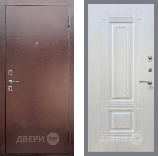Входная металлическая Дверь Рекс (REX) 1 FL-2 Лиственница беж в Электрогорске