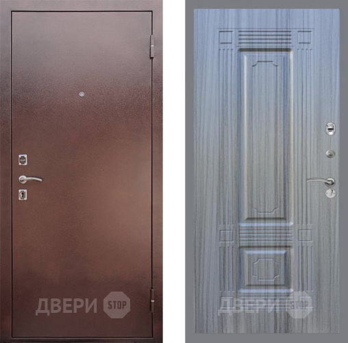 Входная металлическая Дверь Рекс (REX) 1 FL-2 Сандал грей в Электрогорске