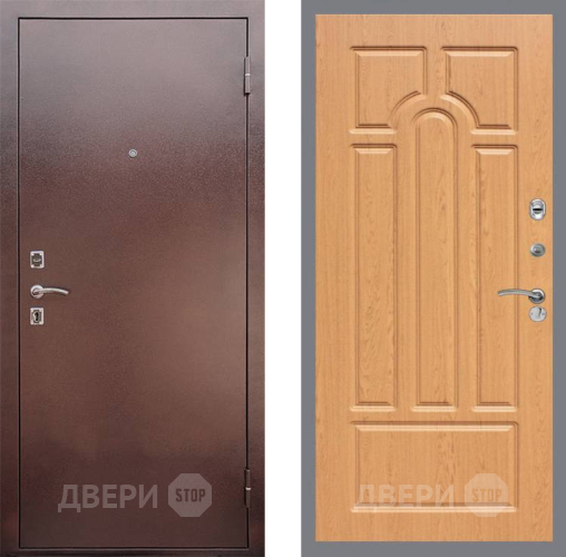 Входная металлическая Дверь Рекс (REX) 1 FL-58 Дуб в Электрогорске