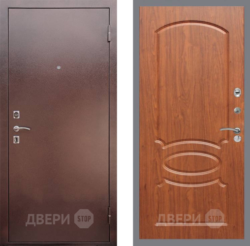 Входная металлическая Дверь Рекс (REX) 1 FL-128 Морёная берёза в Электрогорске