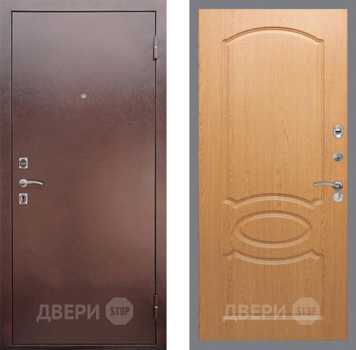 Входная металлическая Дверь Рекс (REX) 1 FL-128 Дуб в Электрогорске